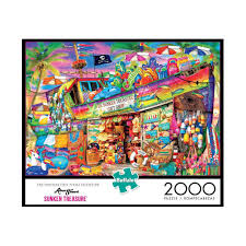 3.5 из 5 звездоч., исходя из 2 оценки(ок) товара (2). Buffalo Games Aimee Stewart Sunken Treasure 2000 Piece Jigsaw Puzzle Game Hobbies Toys Toys Games On Carousell