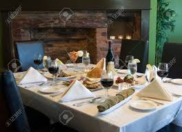 Our restaurant, 1906, is named in honor of the year pierre s. Table And Chairs Set For Dinner In A Casual Fine Dining Restaurant Stock Photo Picture And Royalty Free Image Image 5734129