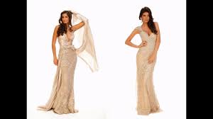 Las pamelas solo pueden lucirse durante el día. Vestidos De Boda De Oro Youtube