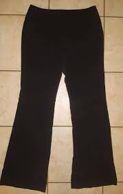 Details About B Wear Size 9 10 Long Womens Juniors Black Pants Uniform Byer California