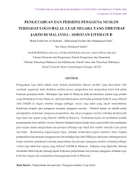 Pada hasil carian akan menyenaraikan nama dan alamat syarikat, tarikh luput sijil halal dan pautan kepada maklumat terperinci persijilan. Pdf Pengetahuan Dan Persepsi Pengguna Muslim Terhadap Logo Halal Luar Negara Yang Diiktiraf Jakim Di Malaysia Sorotan Literatur