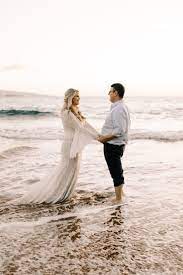 Andaz Maui And Puulenalena Beach Vow Renewal By Hawaii Wedding Photographer Desiree Leilani Vow Renewal Beach Vow Renewal Dress Vow Renewal