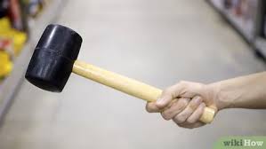 Ive tried a plain ol wood mallet, nylon mallet, dead blow hammer, brass hammer, etc., but i really dont feel none of those are su. 3 Ways To Use A Hammer Safely Wikihow