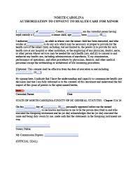 Affidavits, bills of sale, contracts, llc formation, real estate North Carolina Minor Child Power Of Attorney Form Power Of Attorney Power Of Attorney