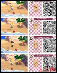 Animal Crossing New Leaf Qr Codes Sand Drawings Patterns Acnlville Animal Codes Cr Animal Crossing 3ds Animal Crossing Qr Qr Codes Animals