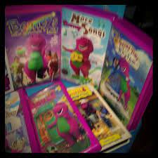 Both barneys work and the little one sings i love you, you barney dvd/vhs collection & singing/animated barney dinos. Lyons Other 7 Barney Vhs And Barney Backpack Poshmark