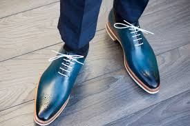 Check spelling or type a new query. Chaussure Artisanale Richelieu Alessio Cuir Patine Bleu Lagon Eloge De La Curiosite