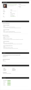 Presentarte a tu futuro empleador. Modelo Curriculum Vitae Funcional En Infoempleo Com