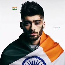 Zayn Malik Holding Up A Flag