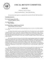 FISCAL REVIEW COMMITTEE