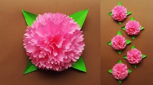 How To Make Paper Flowers Easy For Wall Decoration Diy Home Decor Ideas It S A Beautiful Paperflo Paper Flowers How To Make Paper Flowers Easy Paper Flowers