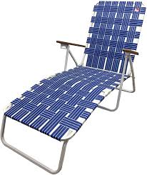 New vintage patio chaise lounge chair only in timesdecor.com. Outdoor Spectator Classic Webbed Folding Chaise Lounger Camp Lawn Chair Blue Walmart Com Walmart Com