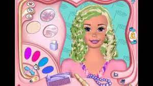 Taller de juegos rey león. Barbie Salon De Belleza Arreglando A Barbie Youtube
