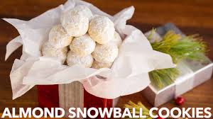 I describe below in the ingredients and substitutions section that you can make them with all blanched almond. Almond Snowball Cookies Recipe Video Natashaskitchen Com