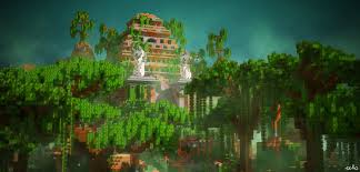 If the combination is entered correctly, a block on the main floor is pulled away, revealing a chest. Miles D On Twitter A Jungle Temple Rpg Map I Finished Some Time Ago Minecraft Made On Buildersrefuge Render By Iskillia