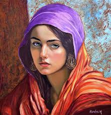 Lourdes Round Beach Towel