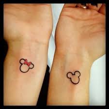 Fun mickey tattoo as a vampire. 21 Beautiful Minnie Mouse Tattoos