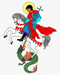 As luck would have it, st george was passing through and saved the princess by beheading the dragon. Clip Art Saint George And The Dragon Openclipart Image Saint George S Day Png 768x1024px Saint George