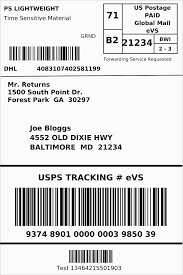 Order printable labels by the sheet to create your customized ups shipping labels. Best Of Free Printable Shipping Label Template Best Of Template Intended For Usps Shipping Lab Address Label Template Label Templates Printable Label Templates