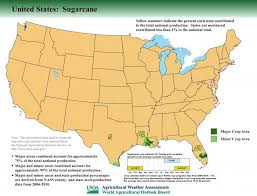 Where Is Sugar Grown In The United States Map Usa Travel Destinations Area Map