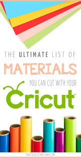 To make cards on the cricut joy, you really just need the cricut joy machine, the. What Materials Can A Cricut Machine Cut Here Are Over 100 Practically Functional