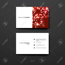 This will create a sense of balance in the design and will help promote its beautiful features. Set Of Business Card Template In Chinese New Year Style Beautiful Design And Layout Royalty Free Cliparts Vectors And Stock Illustration Image 51451655