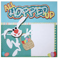 A surprisingly large capacity box, it easily ties shut with a ribbon around the bunny's ears! All Hopped Up Layout Pazzles Craft Room Easter Crafts Diy Crafts Themed Crafts