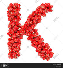 The english alphabet consists of 26 letters: Alphabet Letter K Red Image Photo Free Trial Bigstock