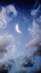 Find the perfect crescent moon stock photos and editorial news pictures from getty images. Half Moon Wallpaper Iphone Android Background Followme Moon Photography Beautiful Moon Good Night Moon