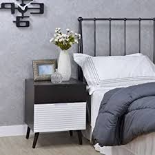 Acme furniture ireland 21700q queen bed with storage, white 2. Amazon Com Acme Ireland Queen Bed W Storage 21700q White Furniture Decor