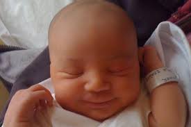 Lerner presentó a su bebé con una tierna foto