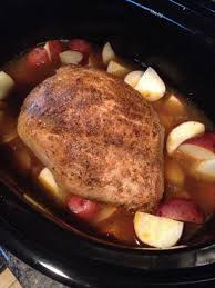 Slow Cooker Pork Sirloin Tip Roast With Red Potatoes Recipe Recipe Sirloin Roast Recipes Sirloin Tip Roast Slow Cooker Pork