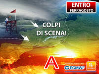 Tempo previsto, precipitazioni, temperature, pressione, visibilità, mari e venti Ry8q Fbdayr1gm