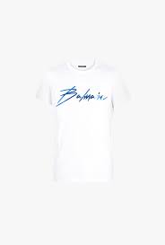 Did you scroll all this way to get facts about t shirt balmain? T Shirt En Coton Avec Logo Signature Balmain Metallise Pour Homme Balmain Com