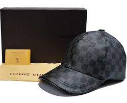Louis Vuitton Leather Damier Graphite Baseball Cap Louis Vuitton Cap Louis Vuitton Louis Vuitton Handbags