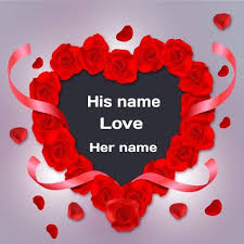 Write Name On Love Wishes Rose Greeting Card For Lover With Name Pictures Happy Valentines Day Quotes Love Love Images With Name Love Wishes