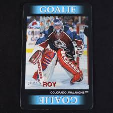 This page shows the cards that are currently the most popular on ebay in large picture format. Patrick Roy 1996 Team Out Hockey Game Card