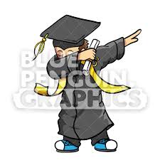 Graduate Dabbing Boy Vector Cartoon Clipart Illustration Cartoon Clip Art Clip Art Cartoon