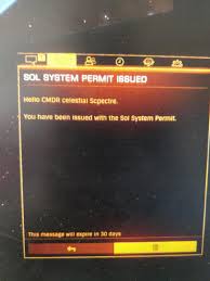 Elite dangerous brings gaming's original open world adventure to the modern generation with a stunning recreation of the entire milky way galaxy. Sol System Permit Issued