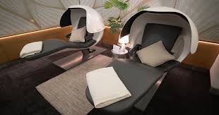 The napping pods have been installed in a room featuring softer lighting and soothing hues so they gently wake you. British Airways Adds Sleep Pods At Heathrow First Lounge Passenger Self Service