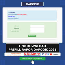 (klik link pertama, silahkan klik link unduhan prefil dapodik 2021 c melalui alamat web beriikut : Download Prefill Rapor Dapodik Semua Provinsi Seluruh Indonesia Informasi Dunia Pendidikan