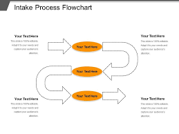 Intake Process Flowchart Powerpoint Presentation Templates