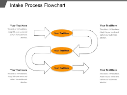 intake process flowchart powerpoint presentation templates