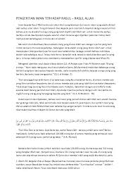 Sebenarnya nabi dan rasul di dalam agama islam memang jumlahnya sangat banyak, tetapi yang 25 nabi dan rasul yang mesti diketahui dalam islam. Perbezaan Nabi Dan Rasul Pdf Makalah Beriman Kepada Rasul Allah