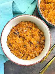 Sweet yam, ripe/unripe plantain beans porridge can be served with drinking garri, bread, yam, plantain or just enjoyed as a main dish. Nigerian Beans Porridge Recipe My Diaspora Kitchen