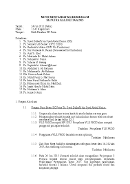 4.2 laporan kewangan 4.2.1 bendahari telah melaporkan perbelanjaan kewangan persatuan. Doc Minit Mesyuarat Ko Kurikulum Sk Putra Kali Ketiga 2015 Mohamad Farid Hamali Academia Edu
