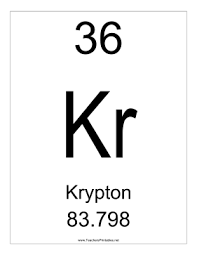 Krypton has 30 isomers and unstable isotopes and 6 stable isotopes. Krypton