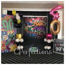 90s party decorations, hip hop party decorations, 32 pieces fresh princess party decorations, inflatable radio boombox inflatable mobile phone and gold inflatable foil chain balloons uiinosoo for 80s 90s party decorations, themed birthday party, hip hop party. 90s Birthday Party Ideas Photo 5 Of 6 In 2021 90s Theme Party Birthday Party Theme Decorations 90s Party Ideas