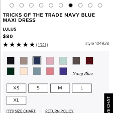 Lulu S Infinity Convertible Dress Navy