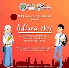 Hicom unesa 2016 ( history competition ) deadline 31 januari 2016 kirsalts 18:40. Olimpiade Sejarah Nasional Odisea 2017 Di Universitas Negari Malang Info Lomba 2021 Terbaru